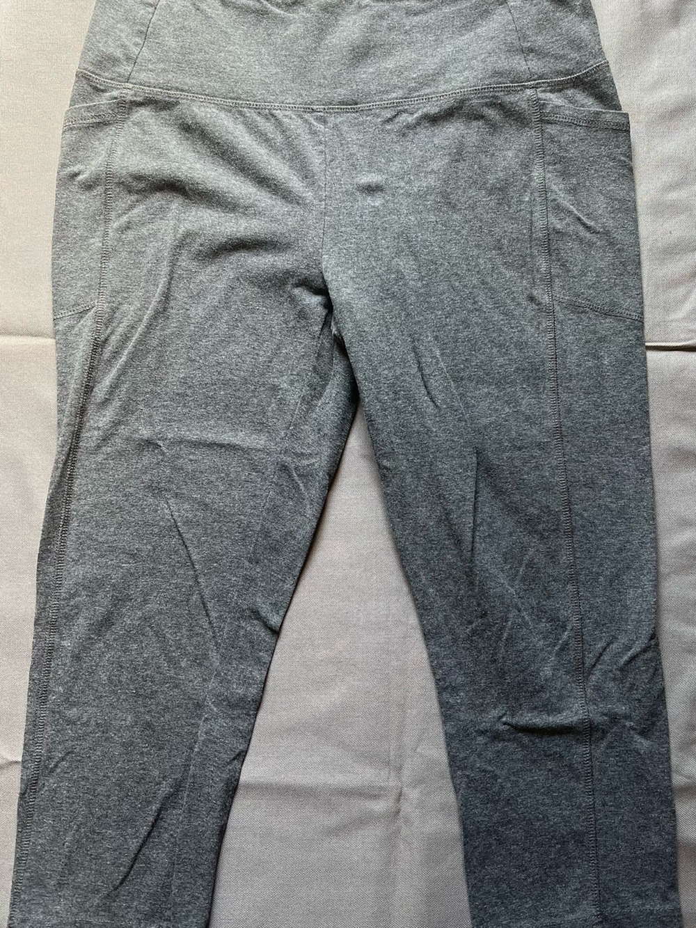 RBX Women's Gray Performance Capris